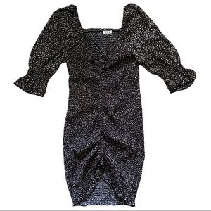 Smocked Mini Floral Dress